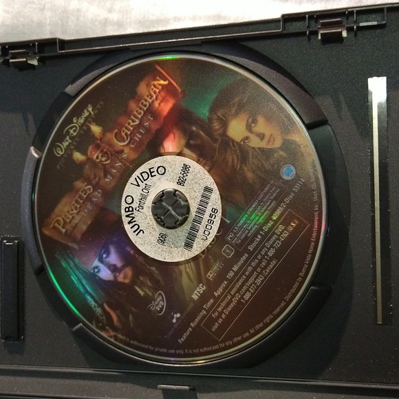 Pirates of the Caribbean dead Man's chest DVD - Picture 5 of 8